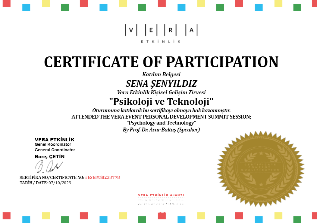 Psk. Sena Şenyıldız