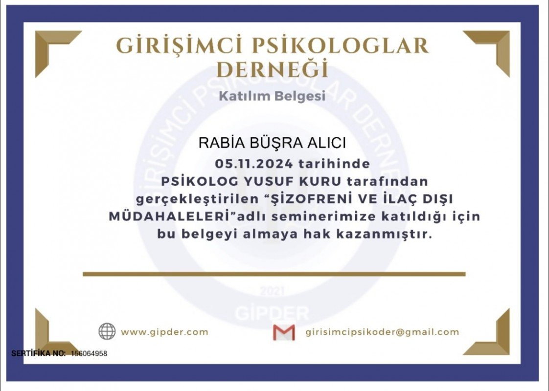 Rabia Büşra  Alıcı