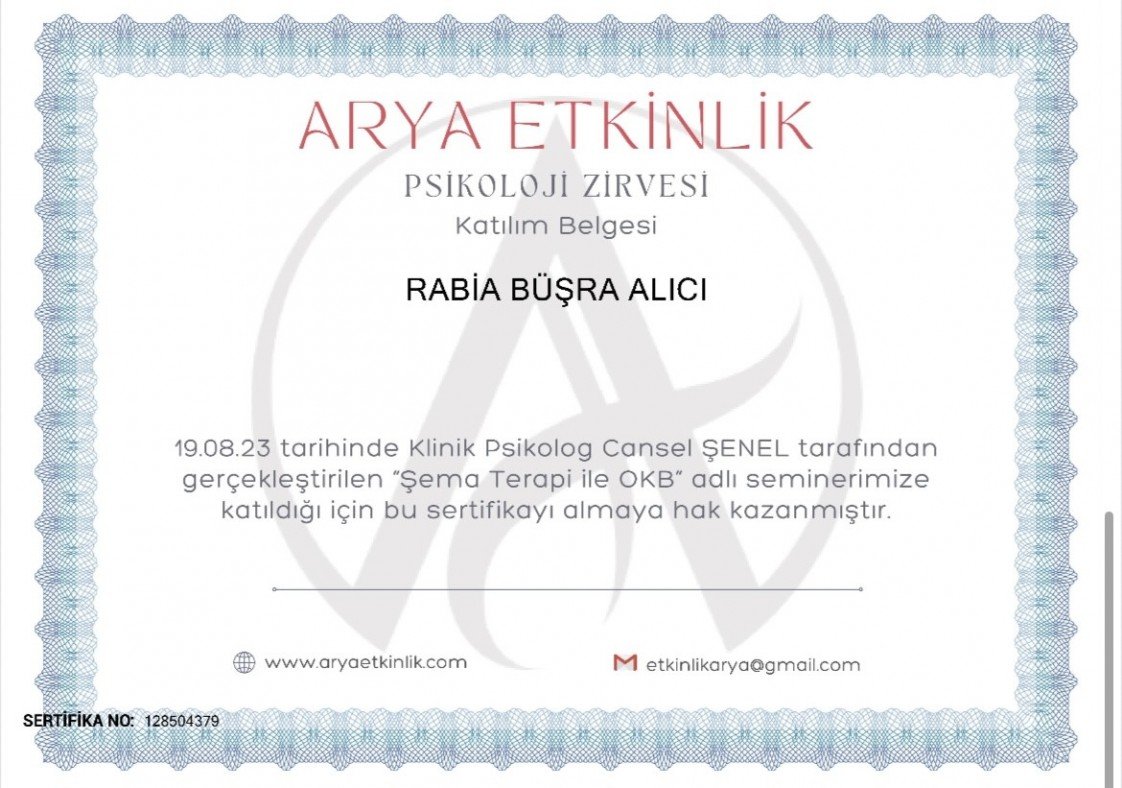 Rabia Büşra  Alıcı