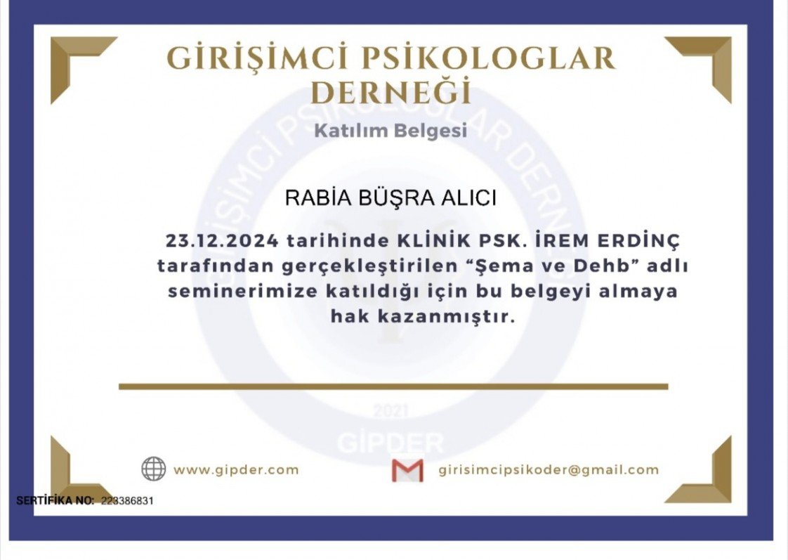 Rabia Büşra  Alıcı
