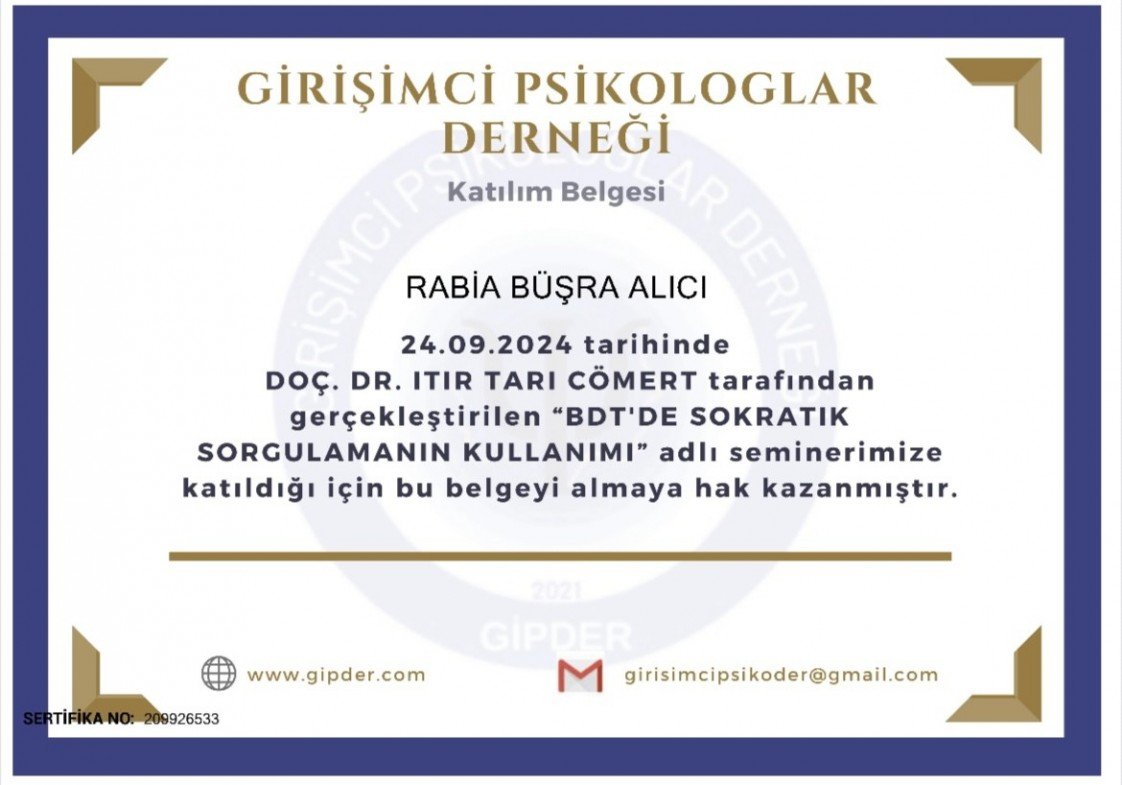 Rabia Büşra  Alıcı