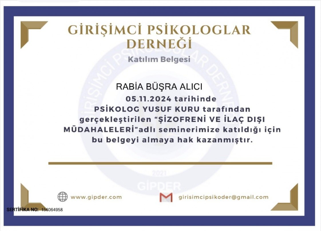 Rabia Büşra  Alıcı