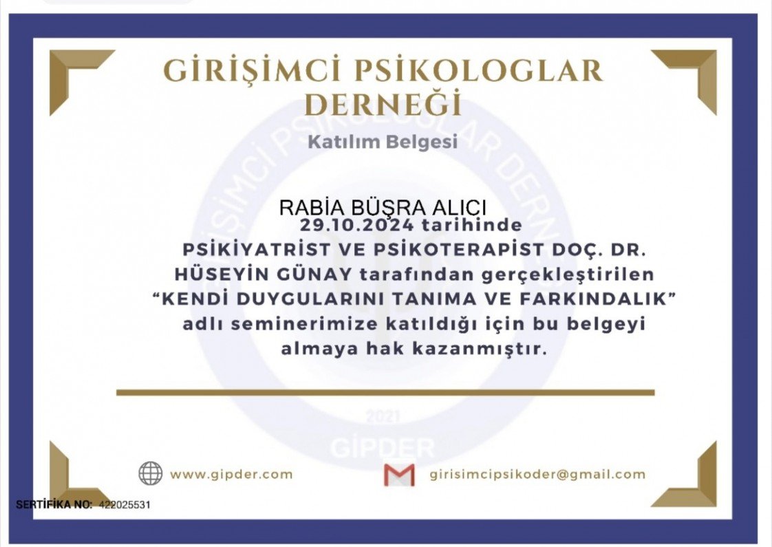 Rabia Büşra  Alıcı