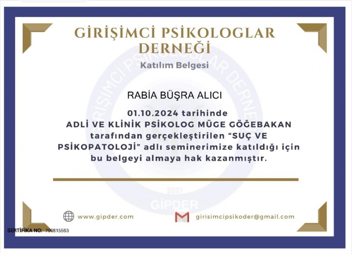 Rabia Büşra  Alıcı