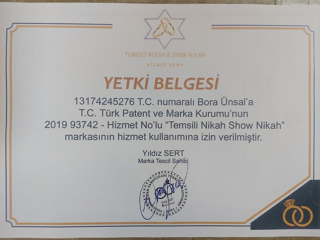 Tiyatral Nikah Sanatçısı 