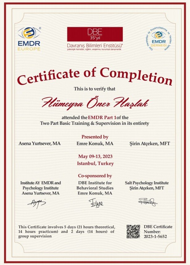 Uzm. Psk. Hümeyra Öner Haşlak