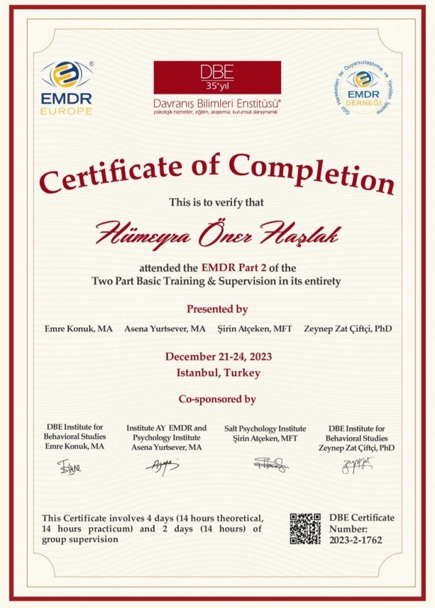 Uzm. Psk. Hümeyra Öner Haşlak