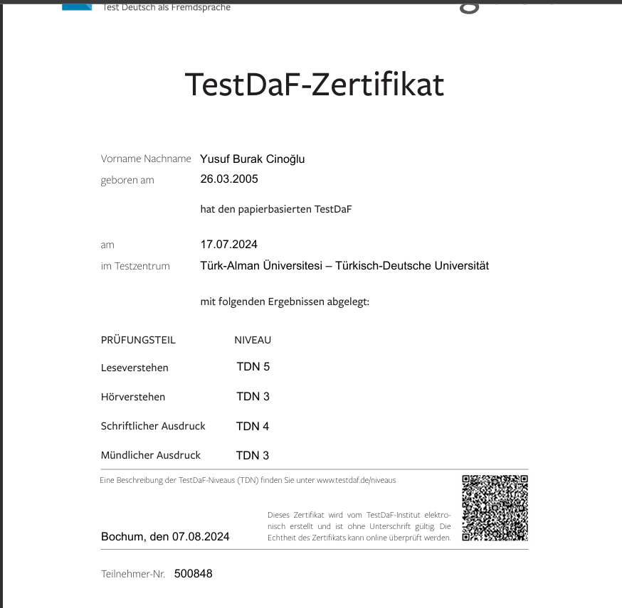 Yusuf Burak Cinoğlu