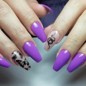 Lila Nail Protez
